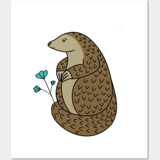 Pangolin Posters and Art